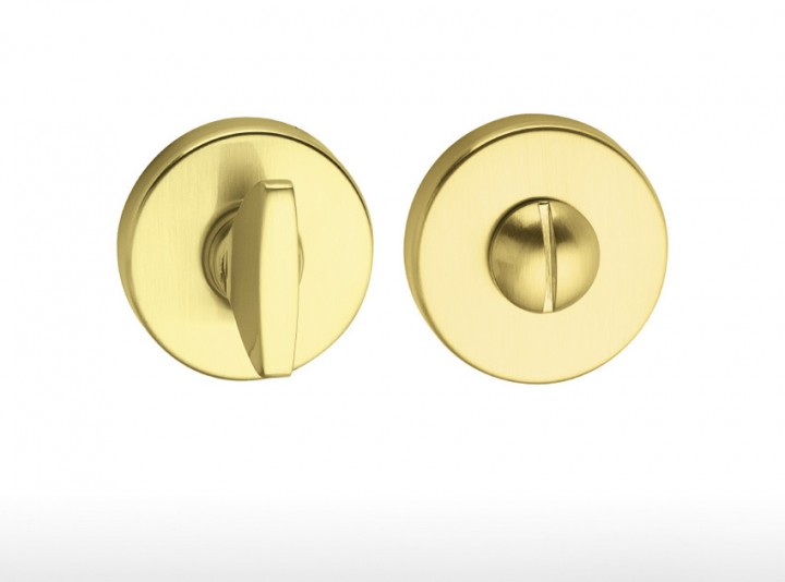 Round Button – 806 Polished Brass
