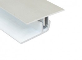 Perfil de transición 36 mm - Serie aluminio c/ base PVC